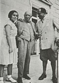 Jakob Wassermann mit S. Fischer